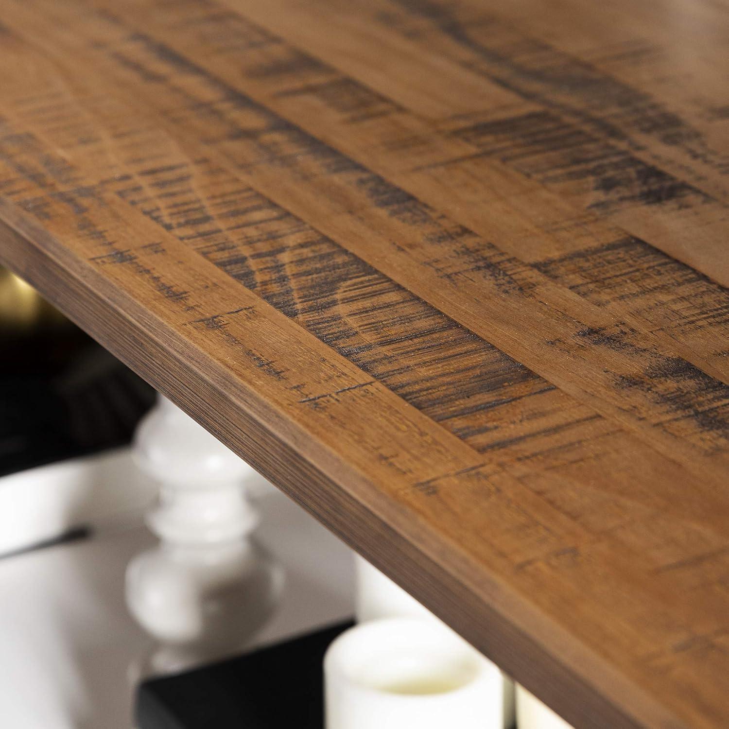 imageWalker Edison 2 Tier Modern Farmhouse Wood Bookcase Bookshelf Storage Home Office Storage Cabinet 52 Inch WhiteWhite