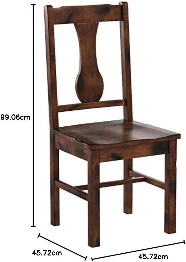 imageWalker Edison 68quot Drop Leaf Trestle Wood Dining Table in Dark OakChairs