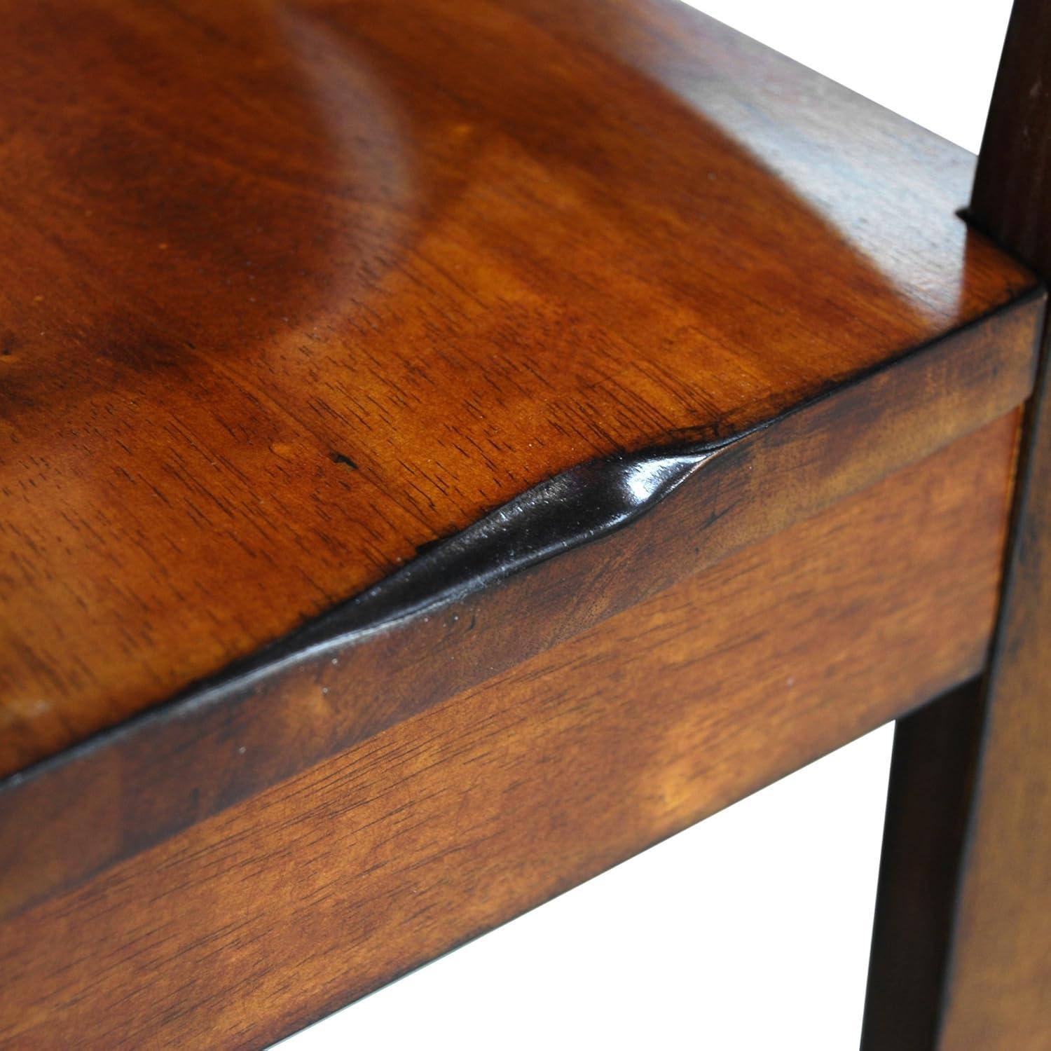 imageWalker Edison 68quot Drop Leaf Trestle Wood Dining Table in Dark OakChairs