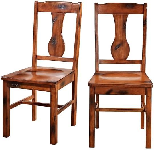 imageWalker Edison 68quot Drop Leaf Trestle Wood Dining Table in Dark OakChairs