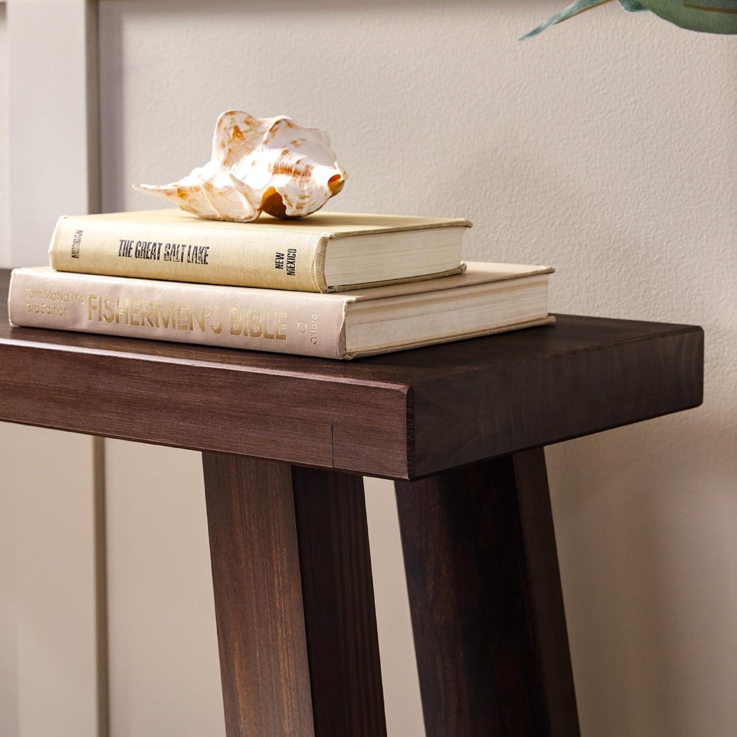 imageWalker Edison Colt Modern Farmhouse Solid Wood Entry Table 40 Inch EspressoEspresso