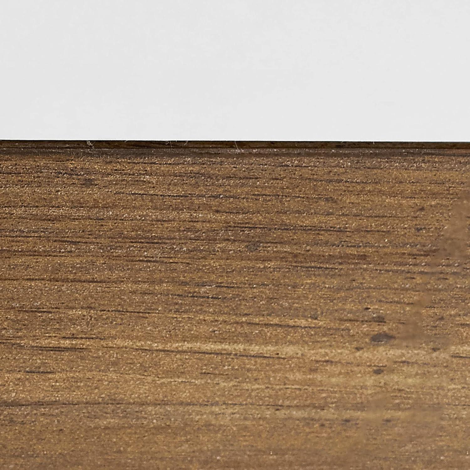 imageWalker Edison Corbin Modern Farmhouse Sliding X Barn Door TV Stand for TVs up to 80 Inches 70 Inch Reclaimed Barnwood and Brushed WhiteWhite