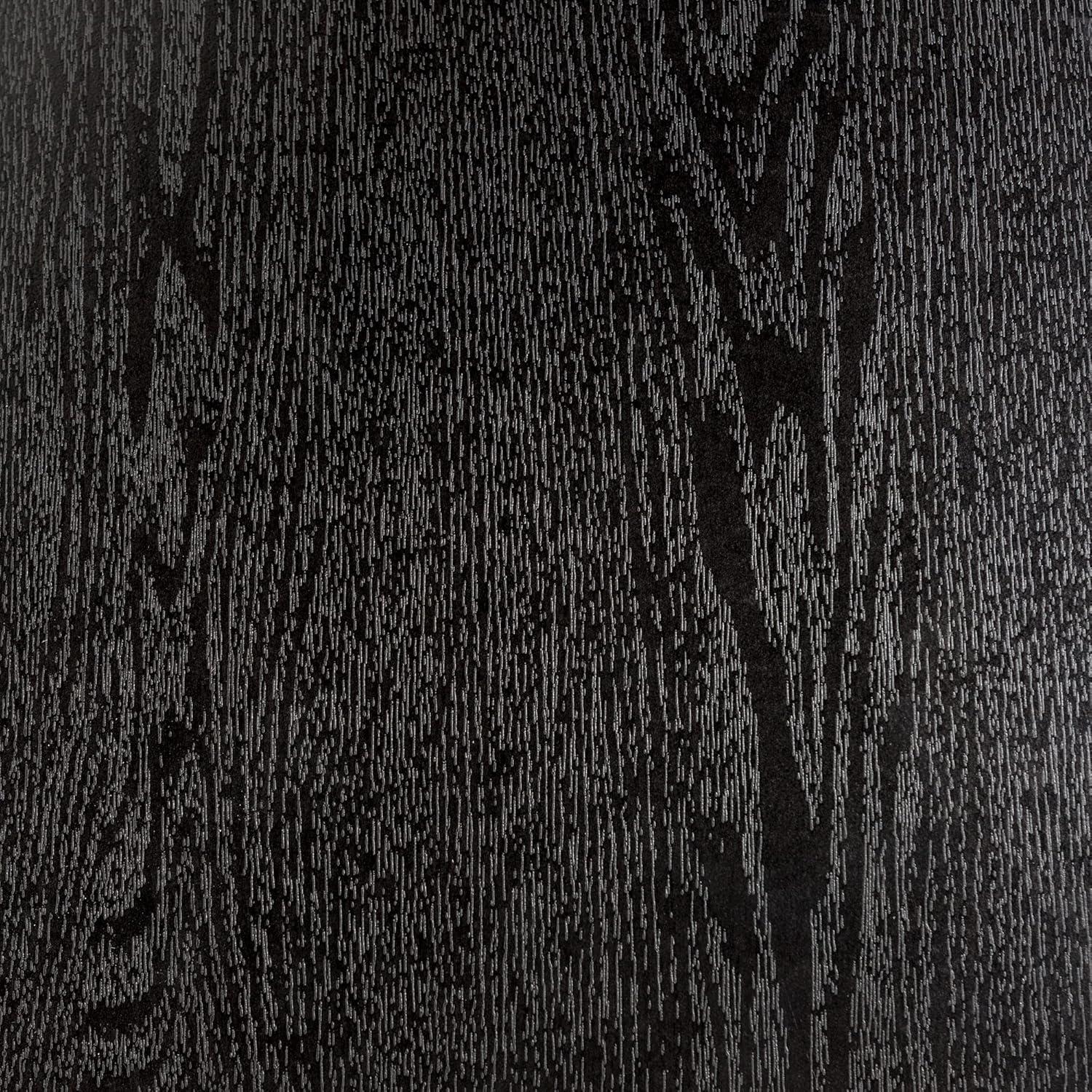 imageWalker Edison Destin Modern Minimal RattanDoor Stand for TVs up to 80 Inches 70 Inch Coastal OakBlack