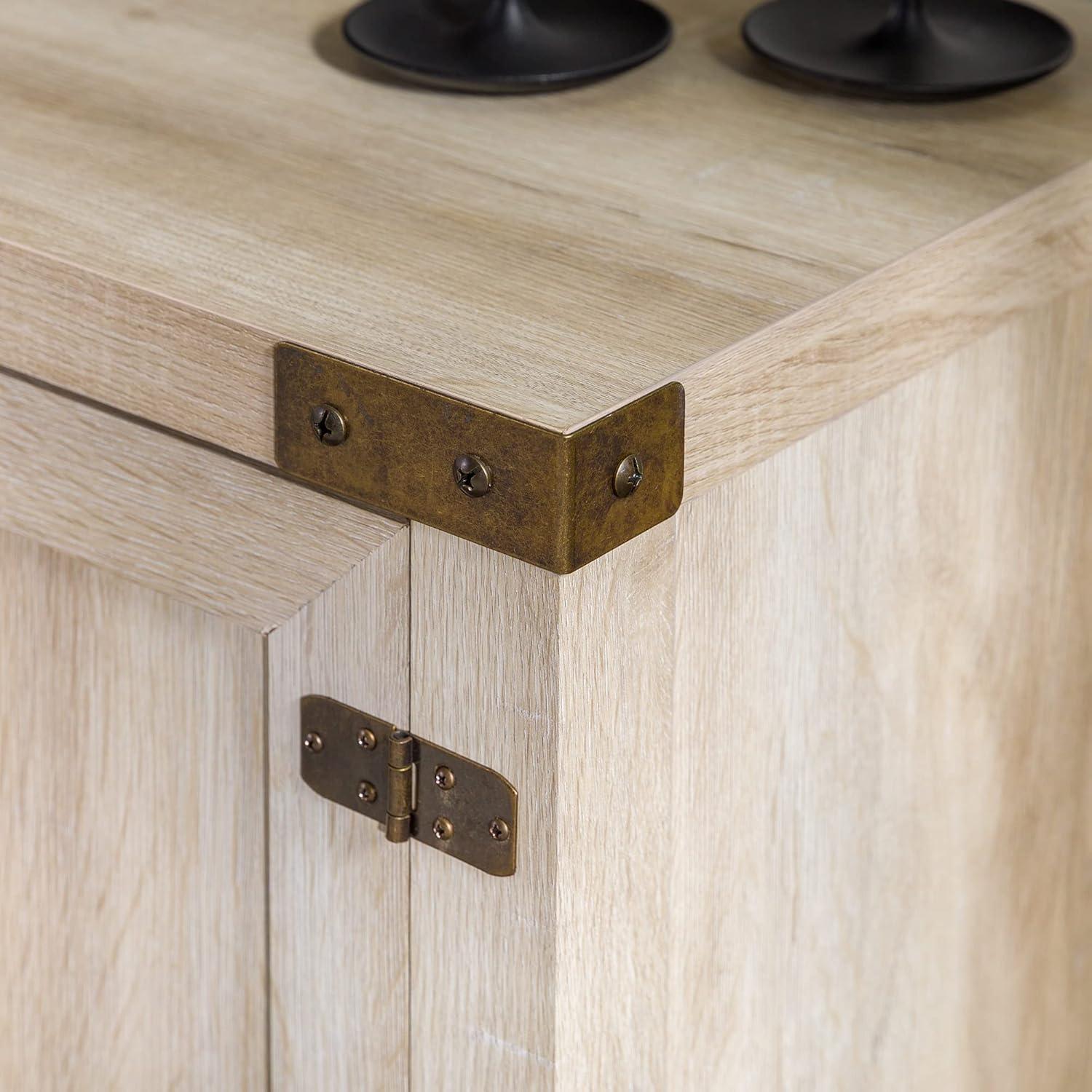 imageWalker Edison Georgetown Modern Farmhouse Double Barn Door TV Stand for TVs up to 80 Inches 70 Inch Rustic Oak Without Fireplace 1575 x 70 x 24 inchesWhite Oak