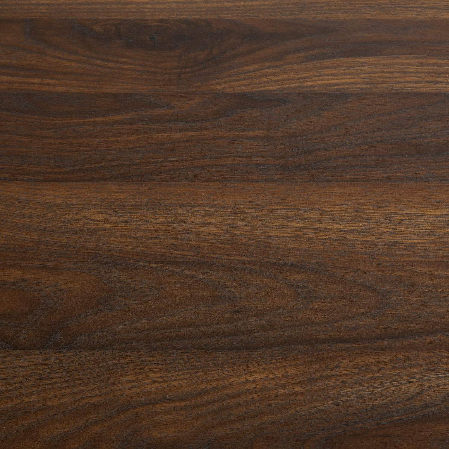 imageWalker Edison Liss Contemporary 4Door Minimalist Sideboard 70 Inch Dark WalnutDark Walnut