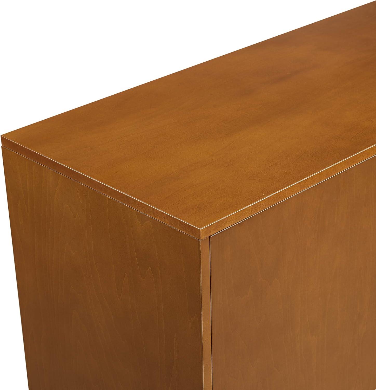 imageWalker Edison MidCentury Modern Wood Kitchen Buffet Sideboard Entryway Serving Storage Cabinet DoorsDining Room Console 70 Inch WalnutAcorn