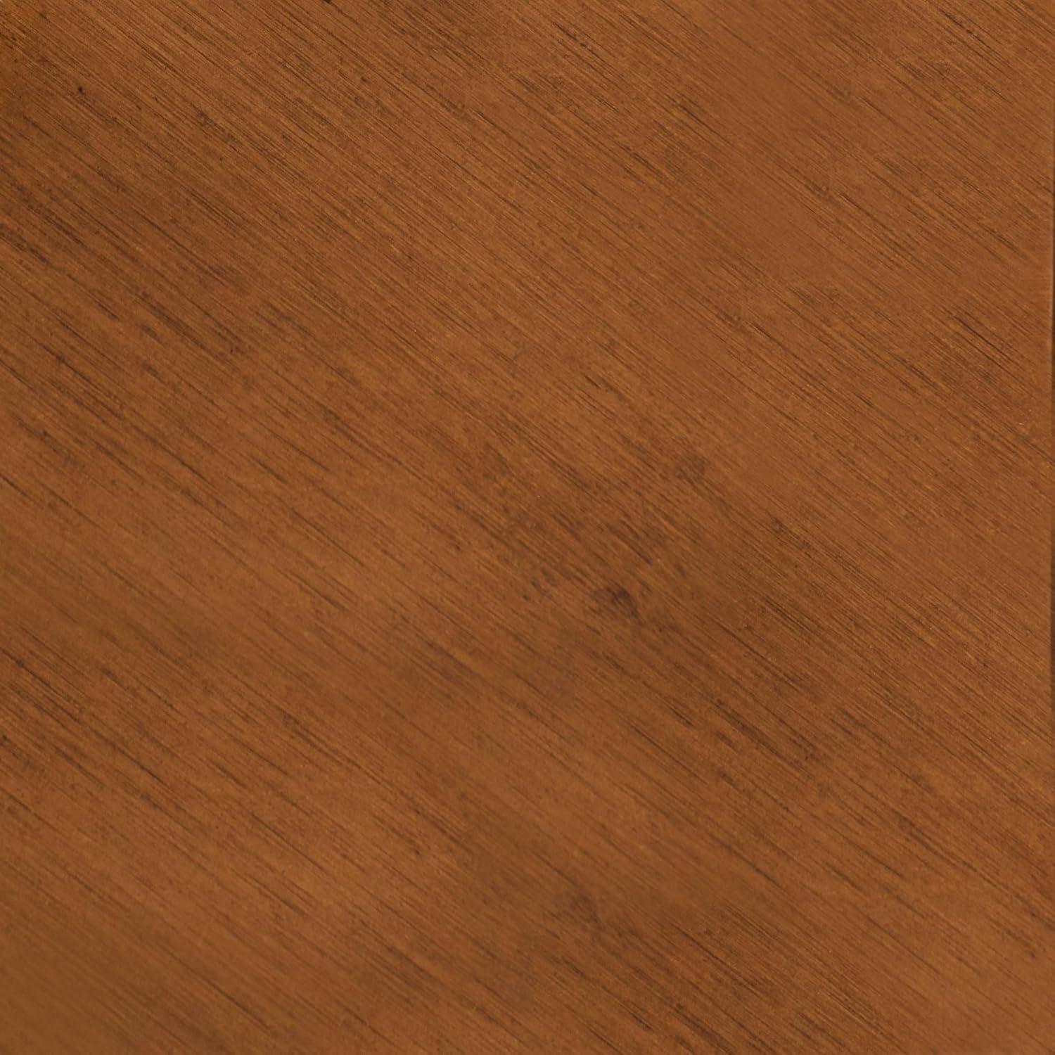 imageWalker Edison Modern 1Drawer Nightstand 20 Inch Walnut 20InchCaramel 20inch