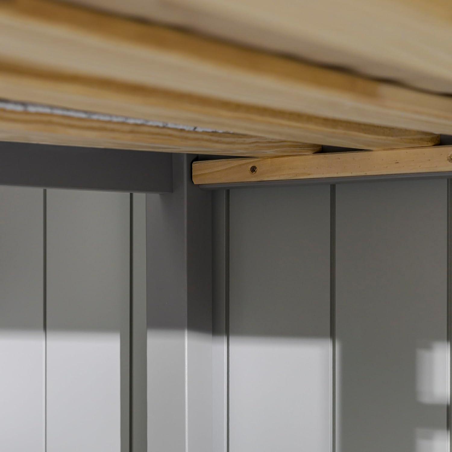 imageWalker Edison Resende Mission Style Solid Wood Twin over Twin Bunk Bed Twin over Twin GreyGrey