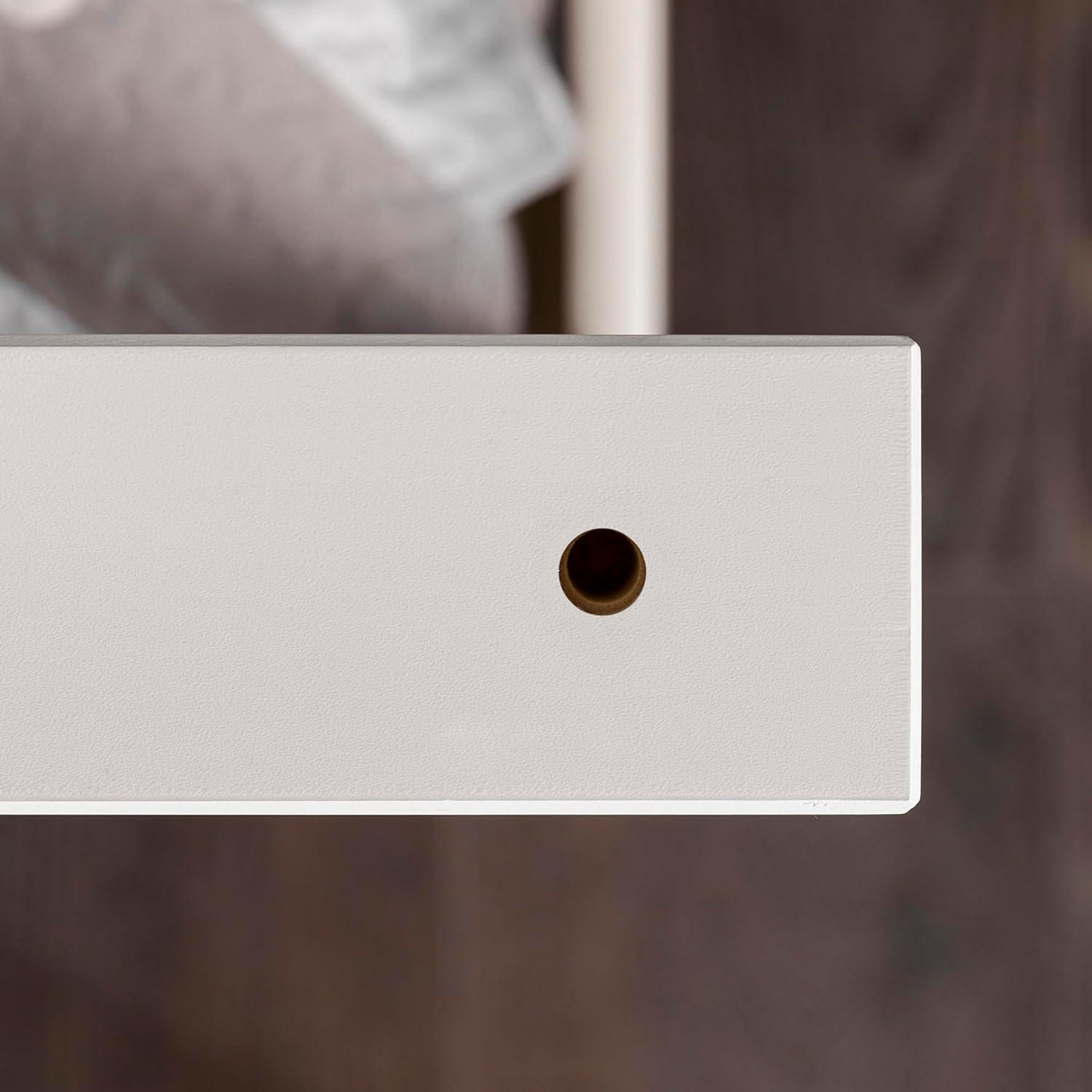 imageWalker Edison Resende Mission Style Solid Wood Twin over Twin Bunk Bed Twin over Twin GreyWhite