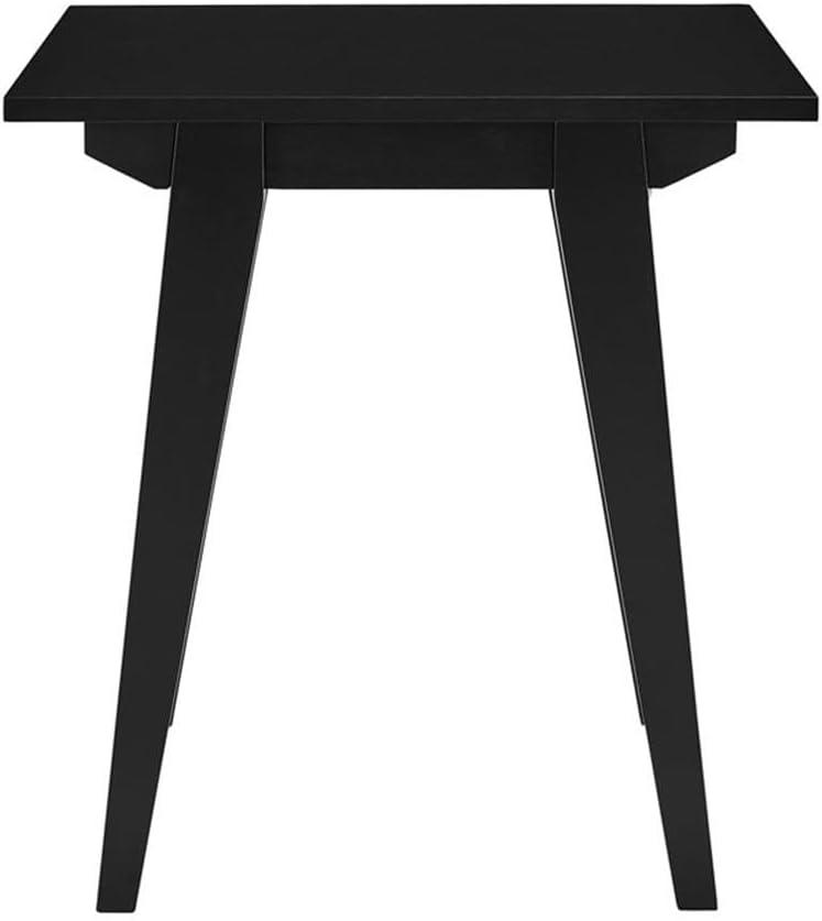 imageWalker Edison Sibu Japandi Minimalist Side Table 16 Inch English OakBlack