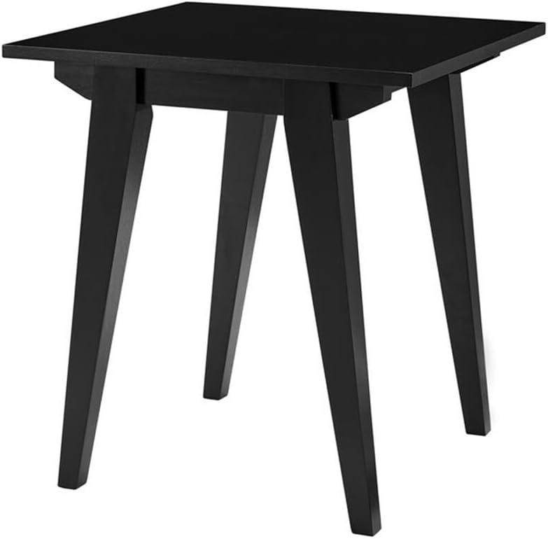 imageWalker Edison Sibu Japandi Minimalist Side Table 16 Inch English OakBlack