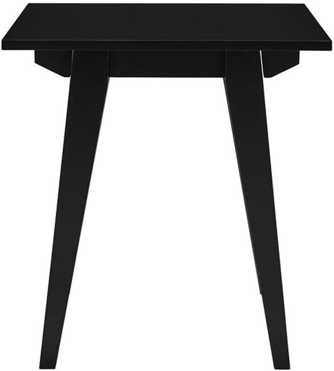 imageWalker Edison Sibu Japandi Minimalist Side Table 16 Inch English OakBlack