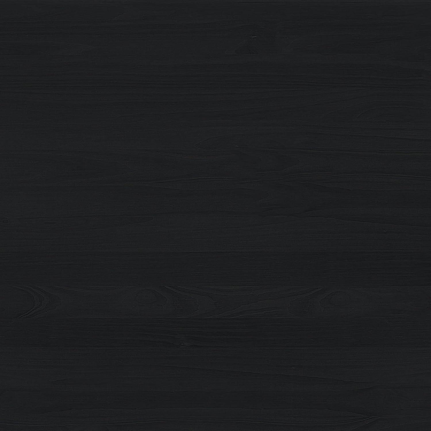 imageWalker Edison Transitional Office Design Reeded Drawer Front Detail Writing Desk with Drawer Spacious Desktop Complementary in Living Spaces 38W x 1675D x 30H BlackBlack