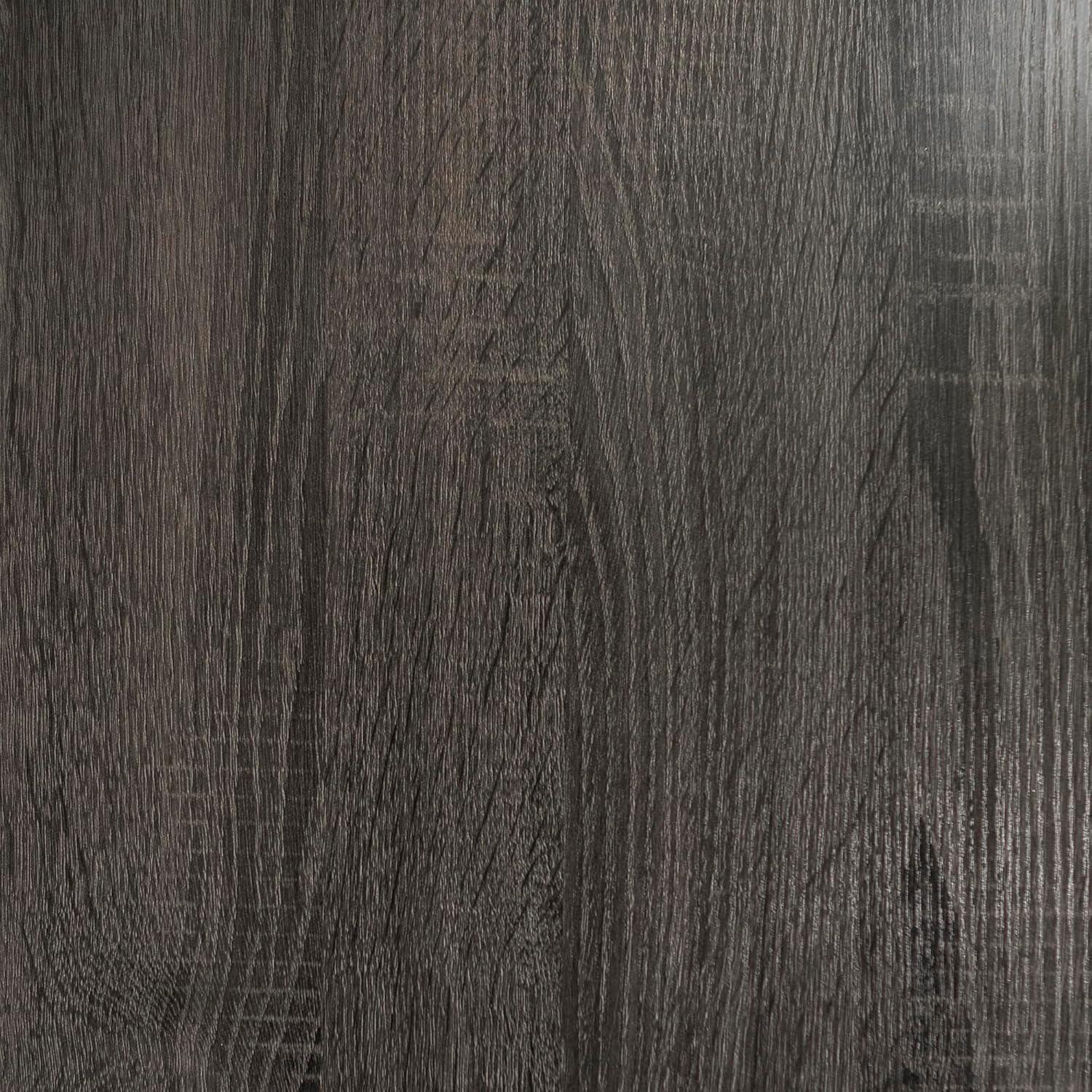 imageWalker Edison Wren Classic 4 Cubby TV Stand for TVs up to 65 Inches 58 Inch BrownCharcoal Grey