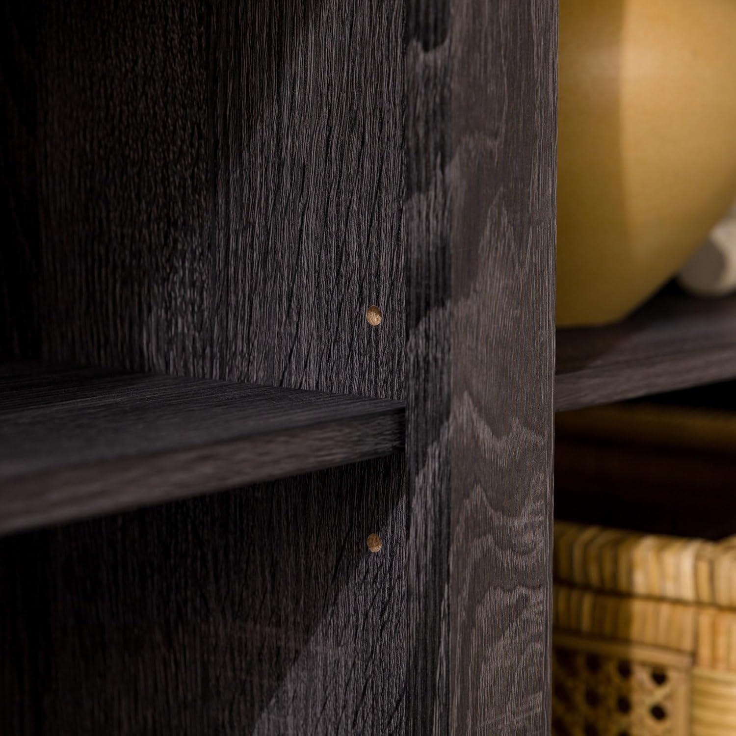 imageWalker Edison Wren Classic 6 Cubby TV Stand for TVs up to 80 Inches 70 Inch CharcoalCharcoal