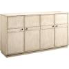 imageWalker Edison Alden Versatile 4 Door FramedStorageSideboard 62 Inch BirchBirch