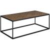 imageWalker Edison Cavyl Contemporary OpenBox Metal Frame Coffee Table 48 Inch Parquet Veneer