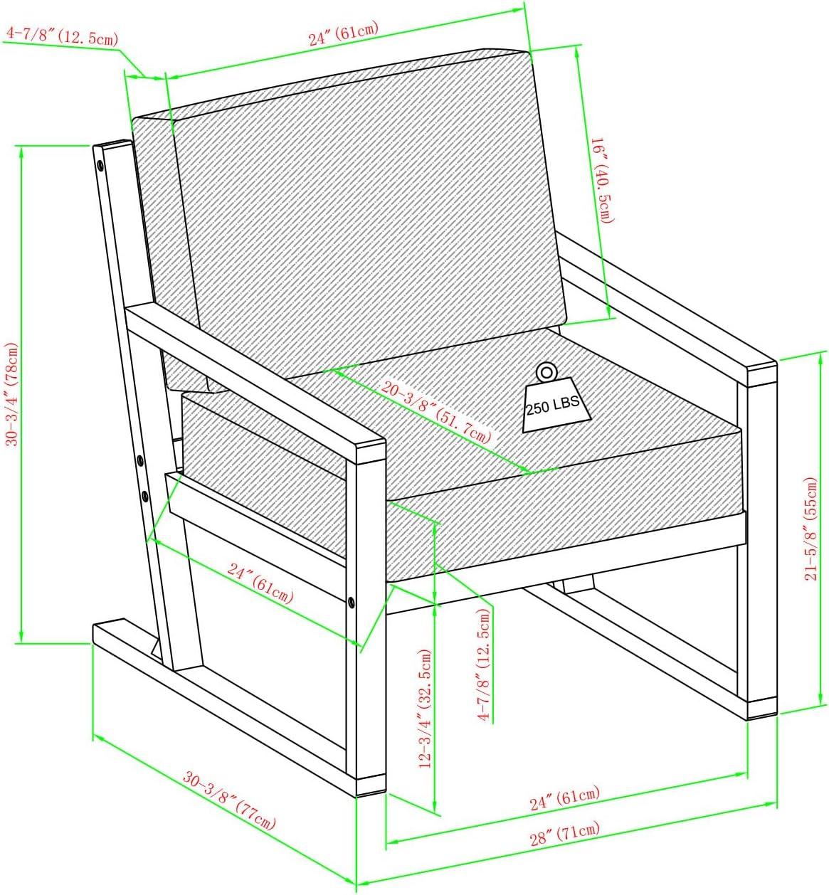 imageWalker Edison Dekian Outdoor Chairs NaturalNatural