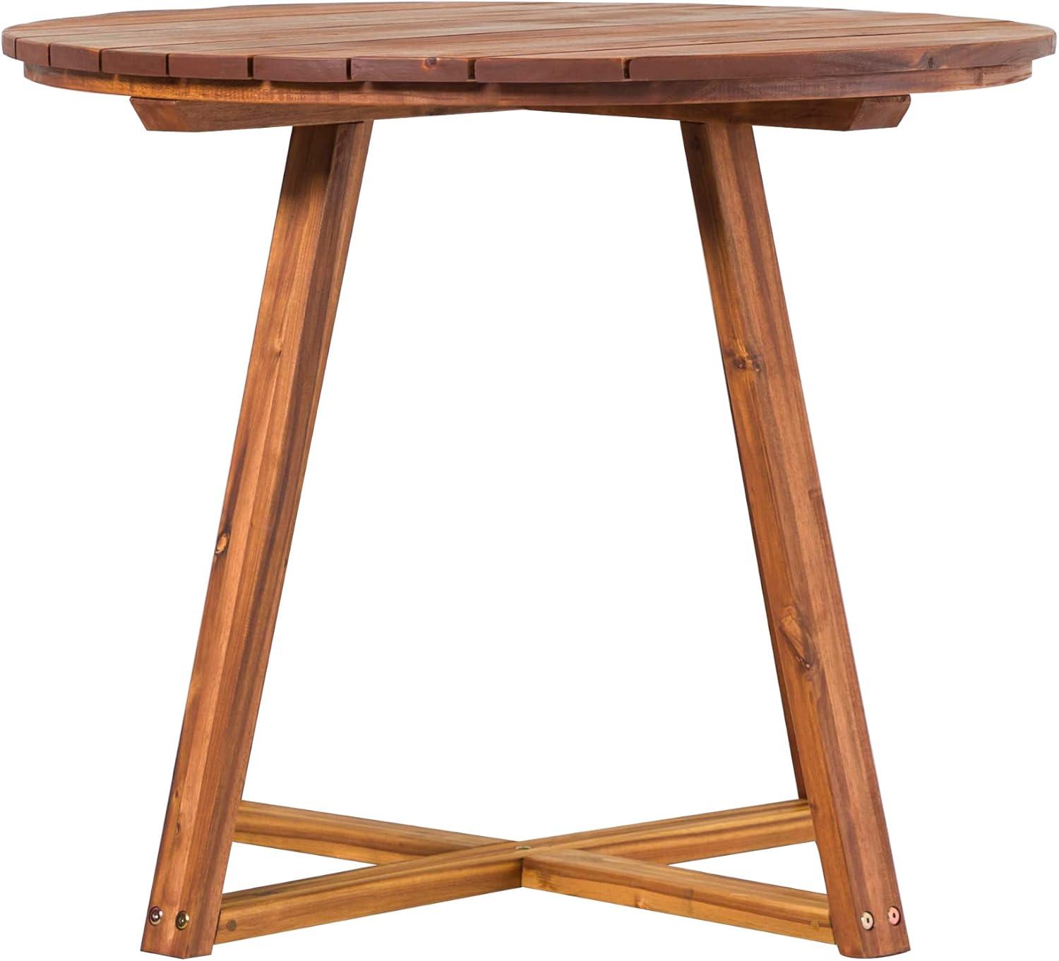 imageWalker Edison Vita Dining Table BrownBrown