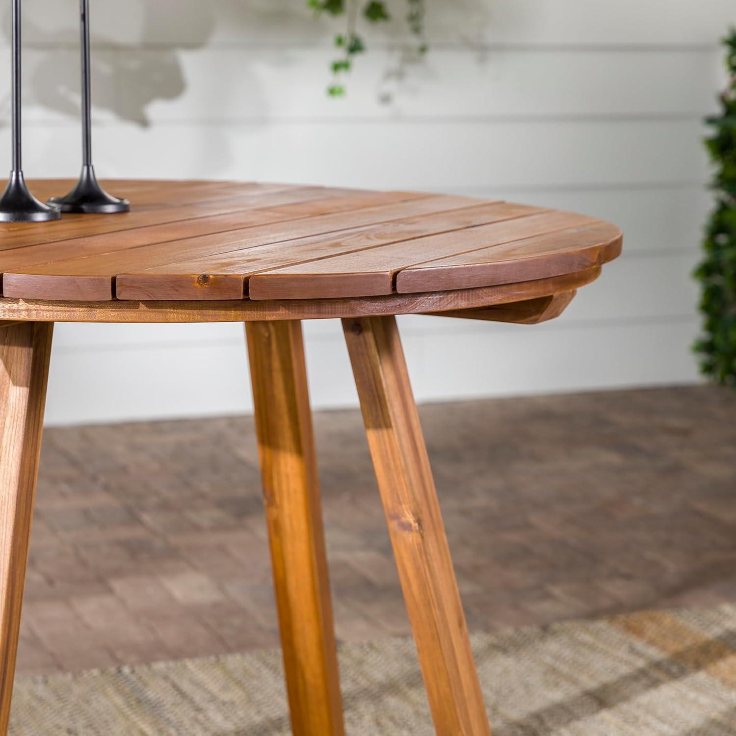 imageWalker Edison Vita Dining Table BrownBrown