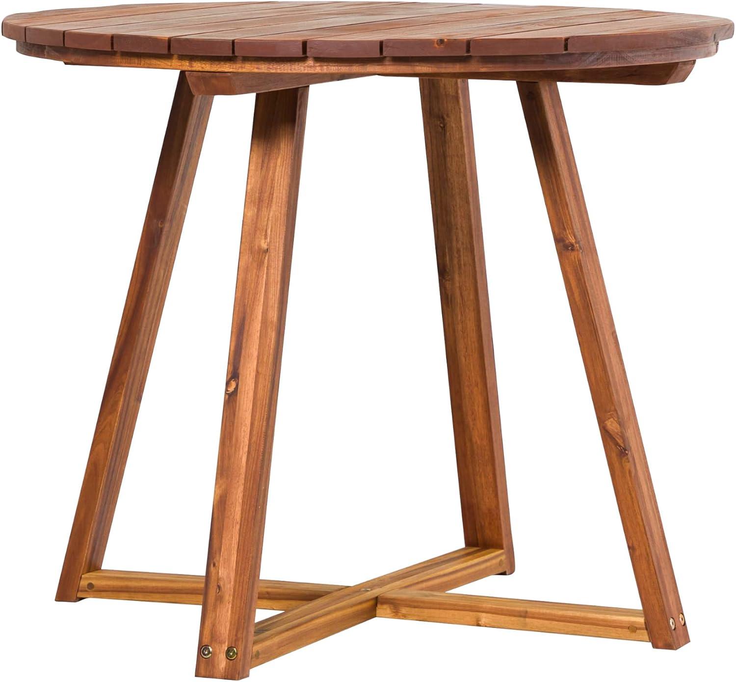 imageWalker Edison Vita Dining Table BrownBrown