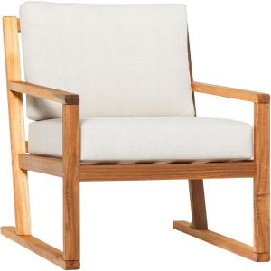 Walker Edison Dekian Outdoor Chairs, Natural(Natural)