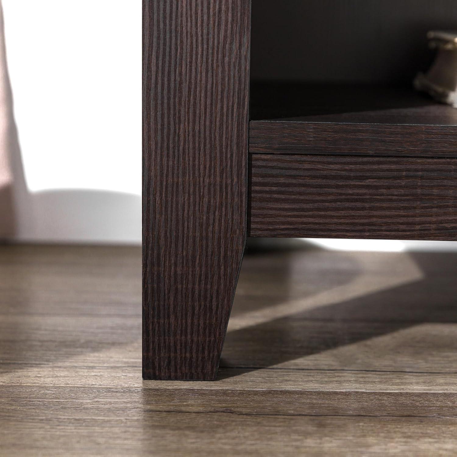 imageWalker Edison Wren Classic 6 Cubby TV Stand for TVs up to 80 Inches 70 Inch BlackEspresso