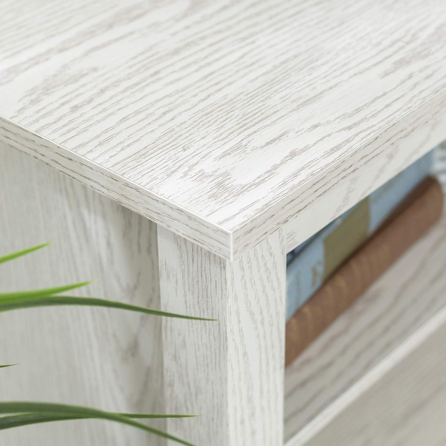 imageWalker Edison Wren Classic 6 Cubby TV Stand for TVs up to 80 Inches 70 Inch BlackWhite Wash