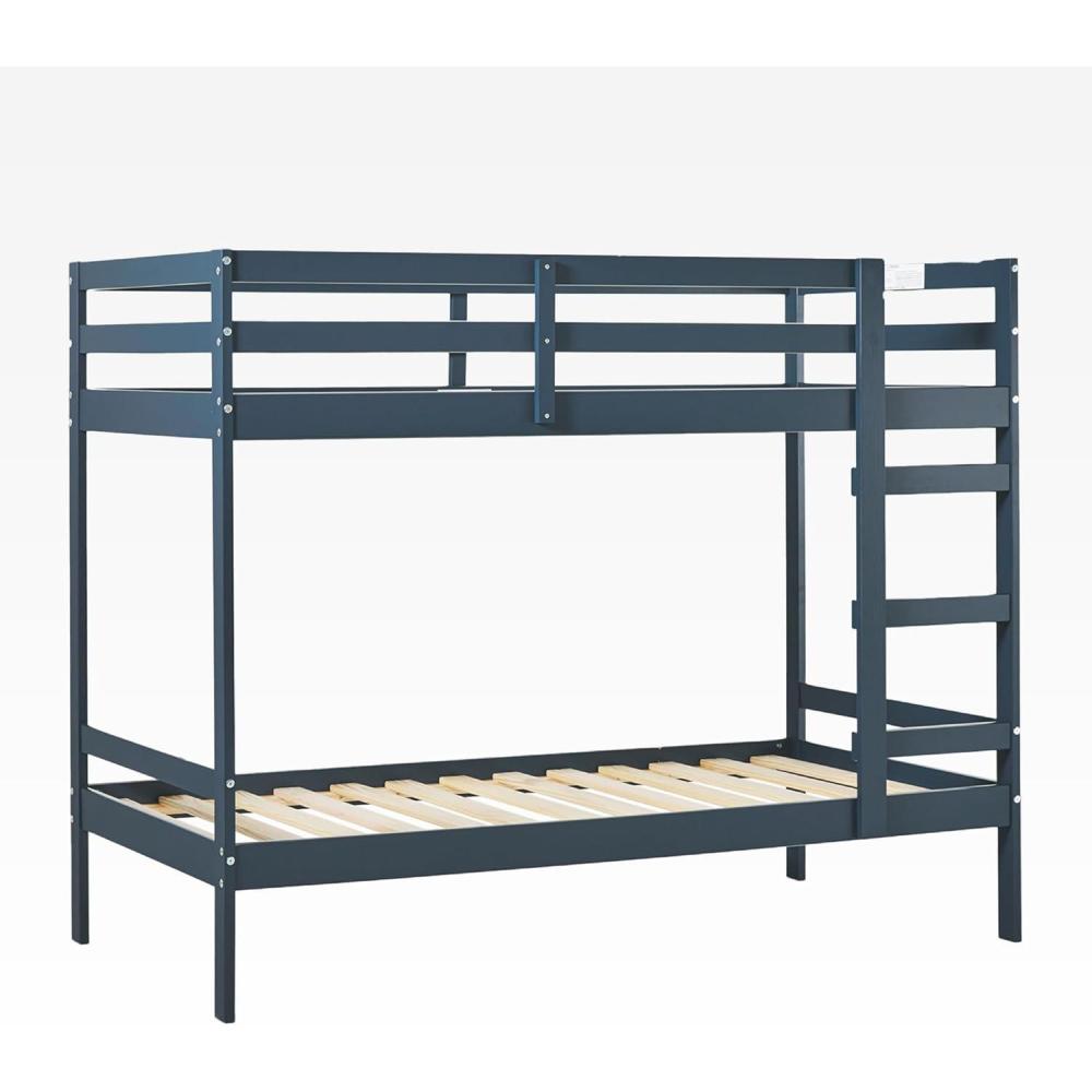 imageWalker Edison Modern TwinSize Childrens Bed Frame Bedroom TwinSize Midnight NavyMidnight Navy