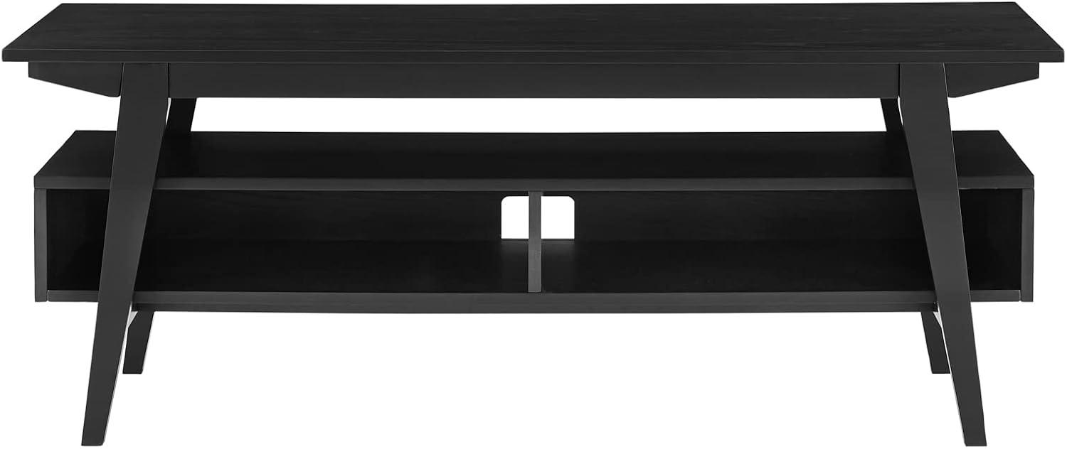 image:imageWalker Edison Sibu Japandi Minimalist TV Stand for TVs up to 55 Inches 47 Inch Black