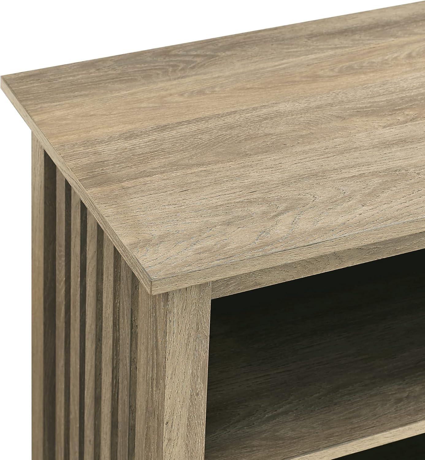 image:imageWalker Edison Prado MissionStyle SlatSide TV Stand for TVs up to 65 Inches 58 Inch Driftwood